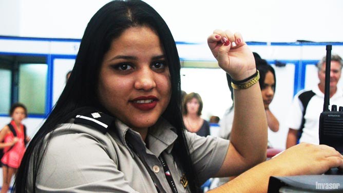 Dianelis Jorge, aduanera