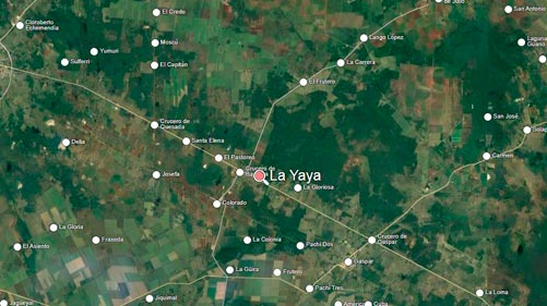 inter mapa la yaya