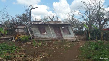 Huellas del huracán Irma