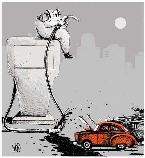Caricatura de Moro