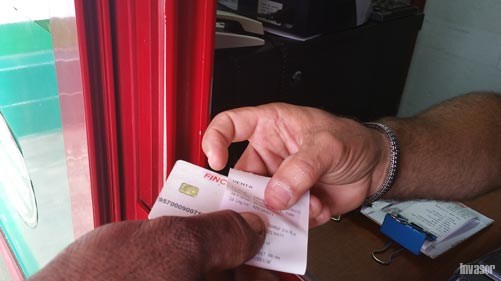  Tarjeta magnética