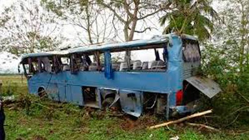 Accidente de tránsito en Cuba