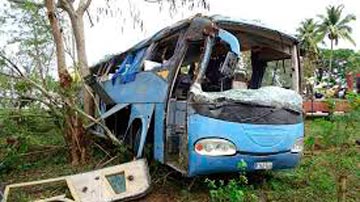 Accidente de tránsito en Cuba