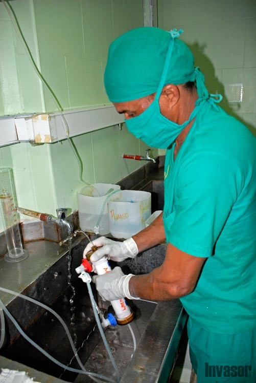 Proceso de desinfección