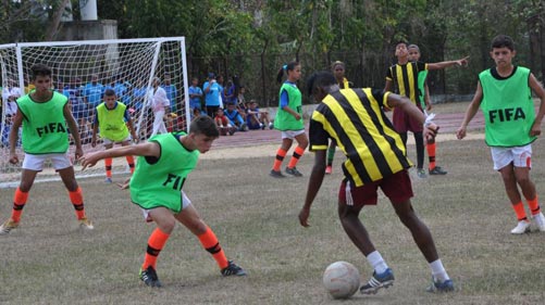 Torneo de fútbol inclusivo