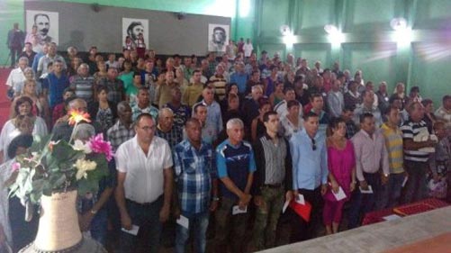 Asamblea del Poder Popular en Ciro Redondo