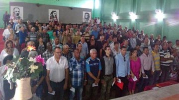 Asamblea del Poder Popular en Ciro Redondo