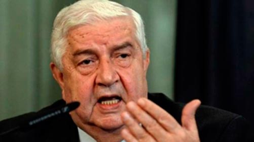 Canciller sirio Walid Al Moallem