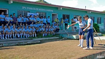 Actividad antidrogas en Punta Alegre