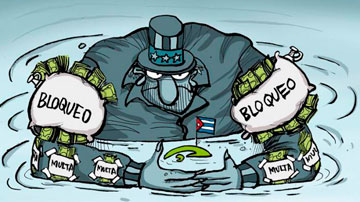 bloqueo de EE.UU. a Cuba 