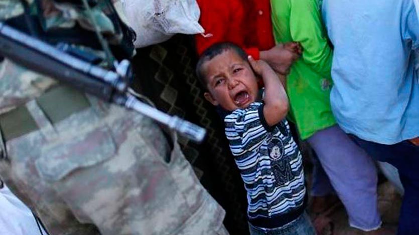 niños son un blanco en conflictos