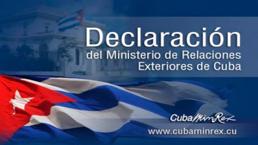 Imagen oficial del MINREX