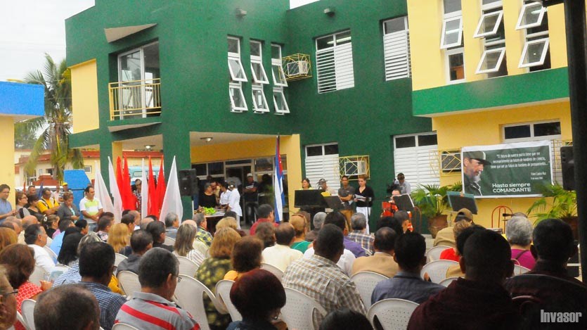 Acto de inauguración del Centro Meteorológico