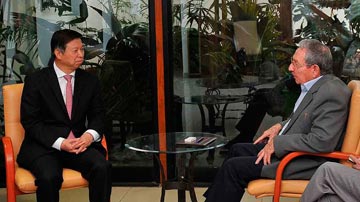 Recibió Raúl a Song Tao