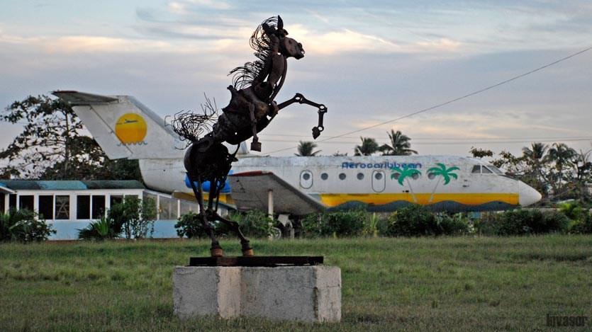 Caballo de chatarra