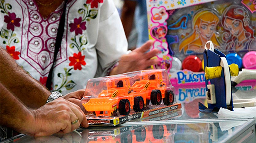 Juguetes en venta