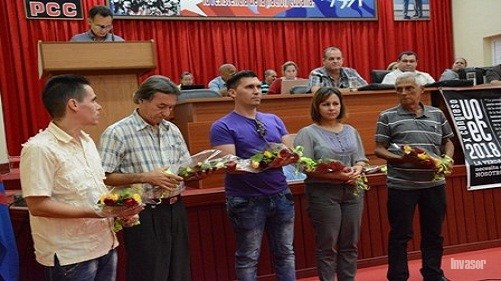 Delegados al X congreso