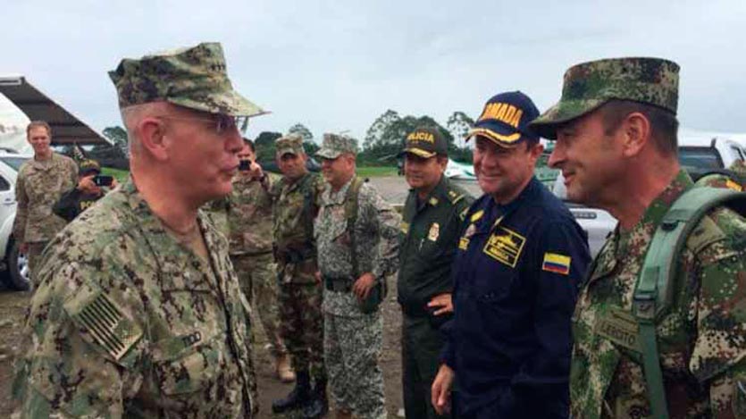 despliegue militar estadounidense cerca de Venezuela