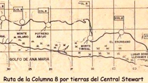 Ruta de la Columna 8