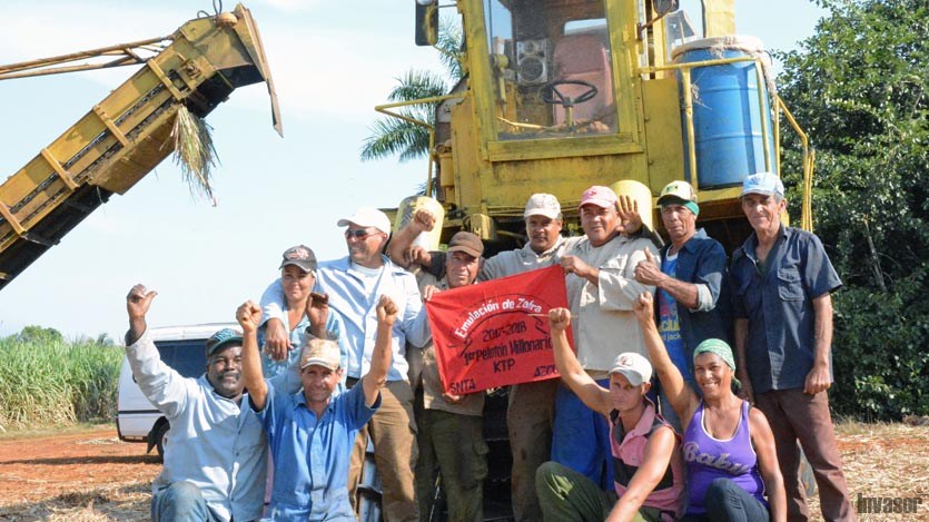 Trabajadores de la zafra