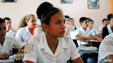 Alumnos de secundaria