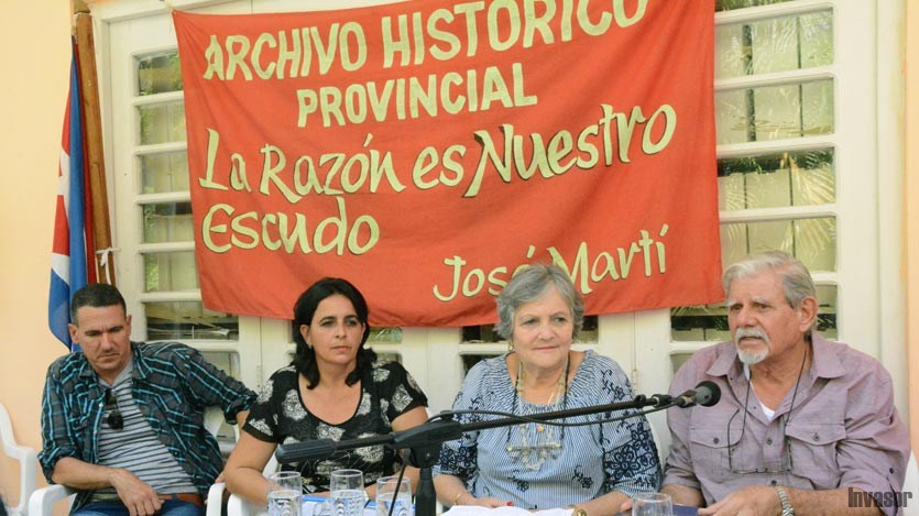 Panelistas del Archivo Provincial de Ciego de Ávila