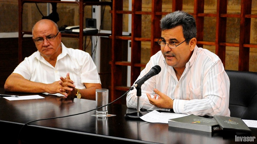 Virginio Menéndez Moro y José Antonio Quintana