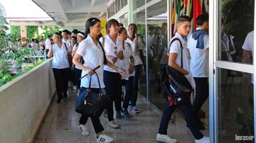 Alumnos de Ciencias Médicas