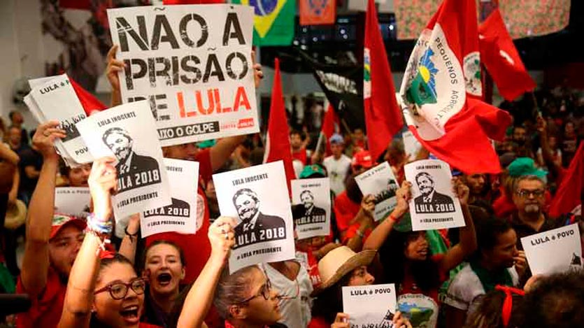 El pueblo apoya a Lula