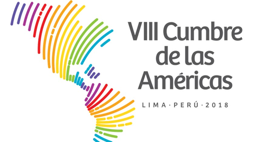 Cartel de la Cumbre de las Américas
