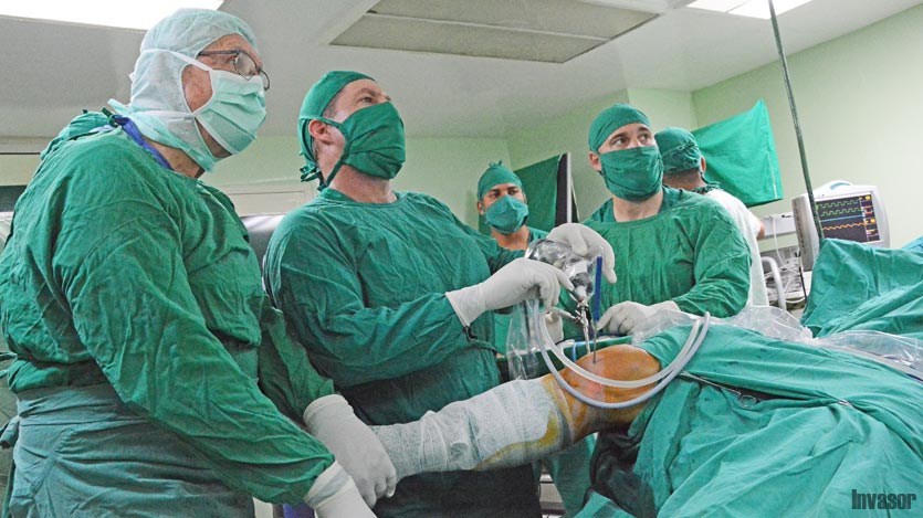 Operación de rodilla