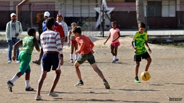 Juego de fútbol infantil