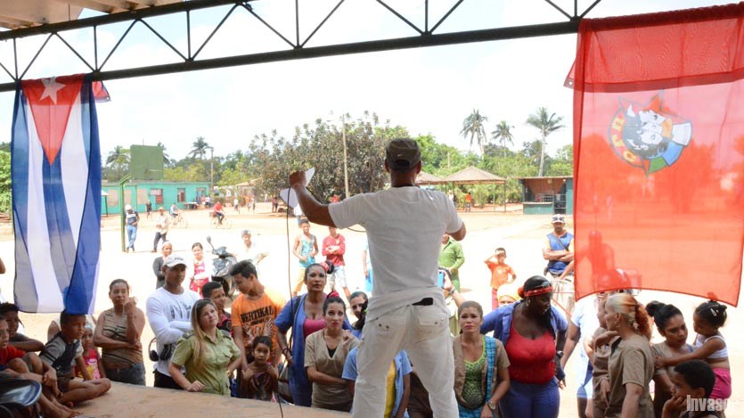 Presentación de artistas en la Clementina