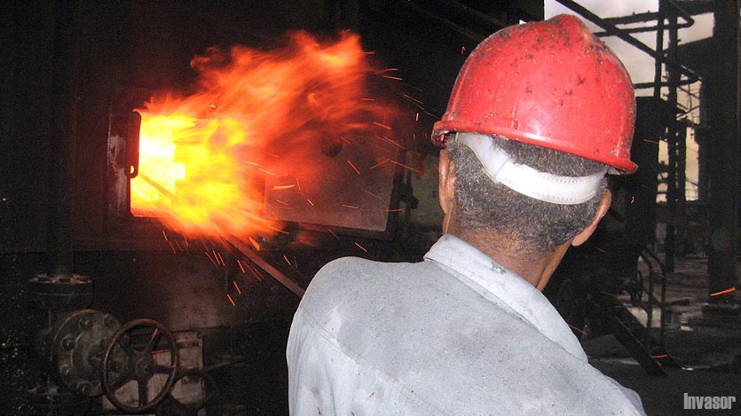 Horno del central