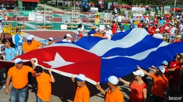 Bandera gigante