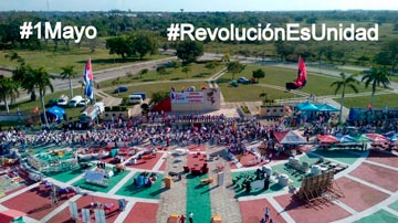 Plaza en 1 de Mayo