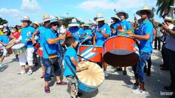 Conga en el desfile por el 1 de Mayo