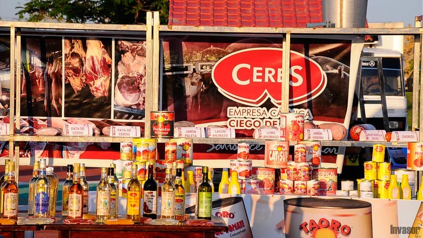 Muestra de productos de la Empresa Cárnica