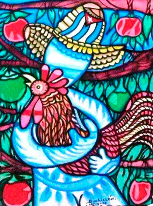 Obra del slón Mi gallo