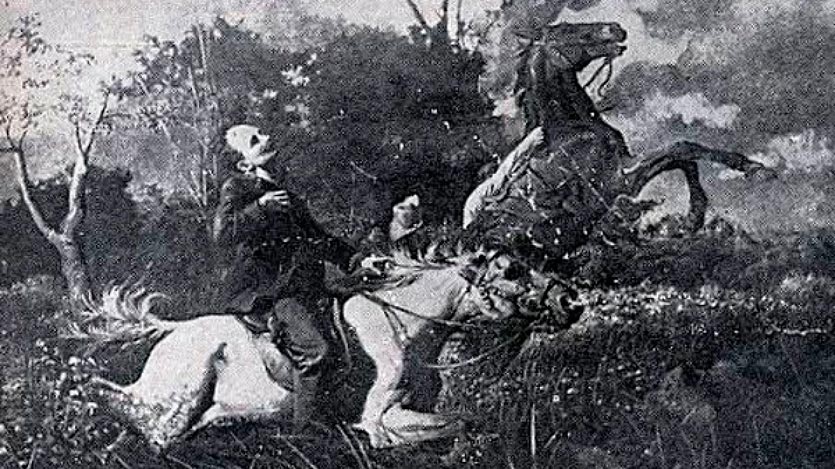 Caida en combate de José Martí