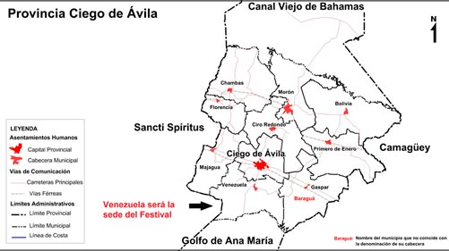 Ubicación de Venezuela en el mapa