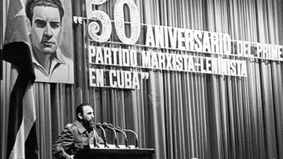 Partido Comunista de Cuba vanguardia de la Revolución Cubana.