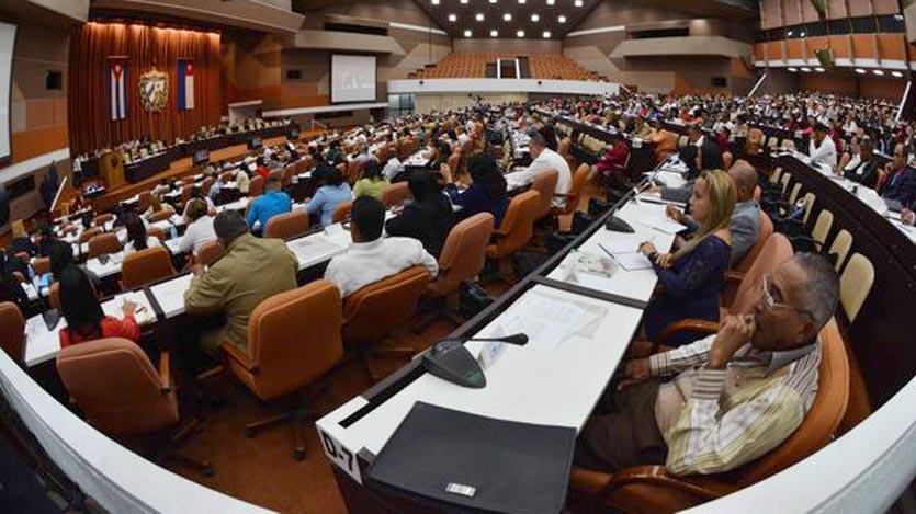 Asamblea Nacional en Cuba