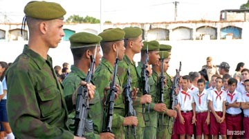 Jóvenes militares