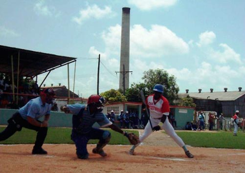 Partido de pelota de los trabajadores azucareros