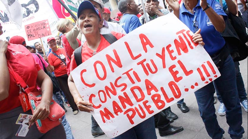 El pueblo tiene el derecho constituyente