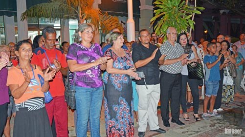 Instantes del acto inaugural 