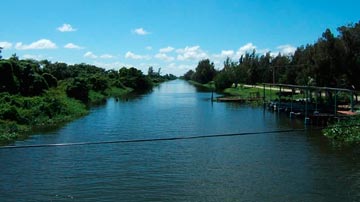Vista panorámica del Embarcadero de Morón