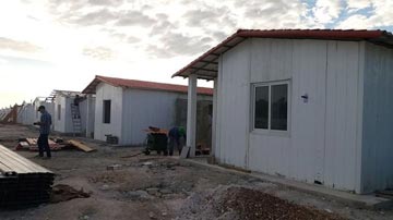 Casas construidas en Chambas
