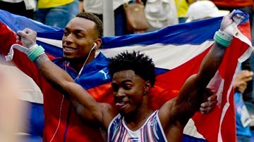 Manrique Larduet y Randy Lerú